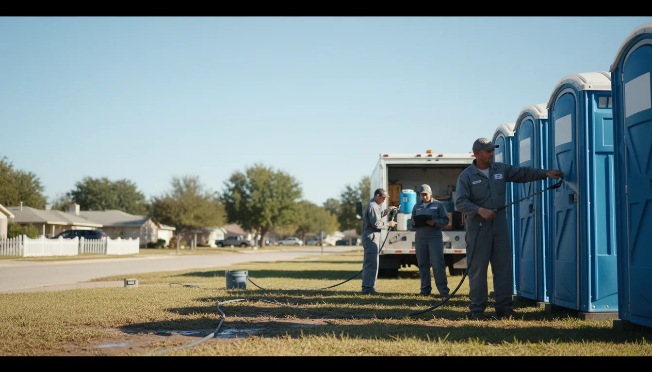 Long-Term Portable Toilet Rental in Glenmont, OH near me
